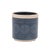 Kenneth Ludwig Chicago Ceramic Mandala Pattern Planter (Set of 2) For Sale - Image 4 of 5