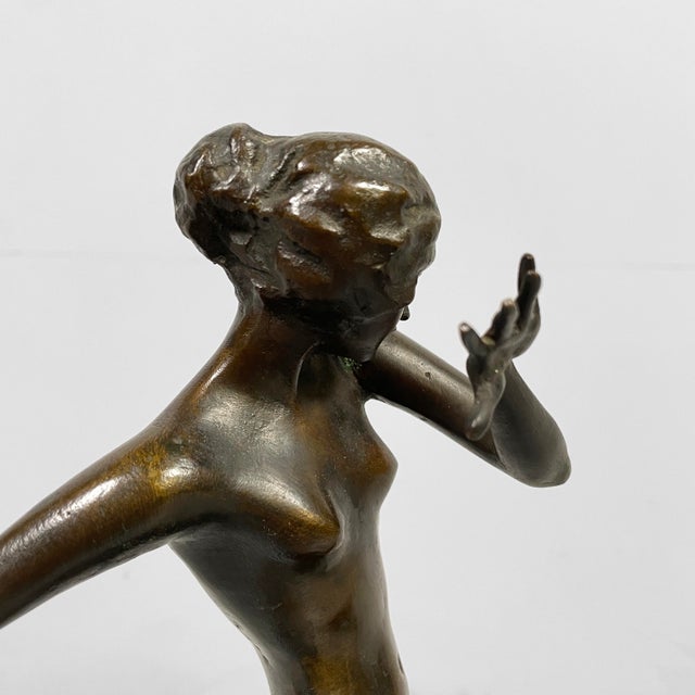 Paolo Troubetzkoy, Italian Sculpture of Ballerina, Early 20th Century, Bronze For Sale - Image 12 of 16