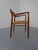 Brown Model 56 Armchair in Teak & Papercord by Niels Otto Møller for J.L. Møllers, Denmark, 1950s For Sale - Image 8 of 18