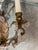 Pair of French Bronze and Crystal Antiques Sconces For Sale - Image 9 of 12