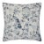 Shabby Chic Printed Velvet Handmade Pillow For Sale