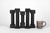 Postmodern Postmodern Candlesticks from Jérôme Thermopyles, 1980, Set of 5 For Sale - Image 3 of 8