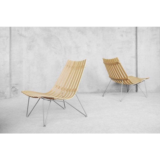 Wood Set of Easy Chairs for Fjordfiesta, 2000s For Sale - Image 7 of 13