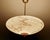 Art Deco Pendant Light in Ivory Marble Glass, 1930s For Sale - Image 9 of 18