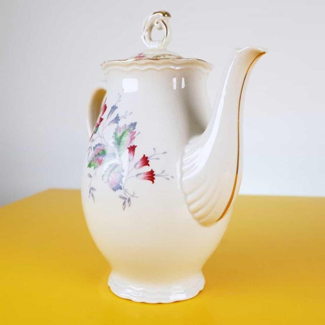 Teapot in Decorated from Ginori For Sale - Image 3 of 9
