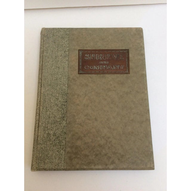 Authentic antique rare Shreve and company catalog book for serious San Francisco shopping back in 1915. This book features...