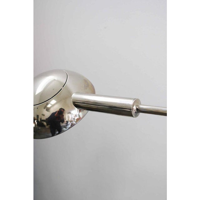 Bea Ds Nickel-Plated Floor Lamp by Florian Schulz, 1990s For Sale - Image 6 of 12
