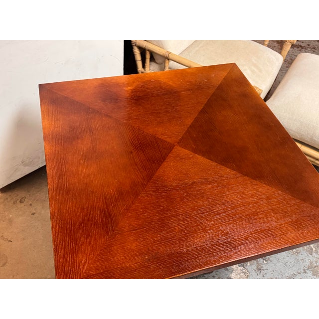 Late 20th Century Jean Michel-Frank for Donghia Cerused Oak Dining Table, 1970's For Sale - Image 5 of 12