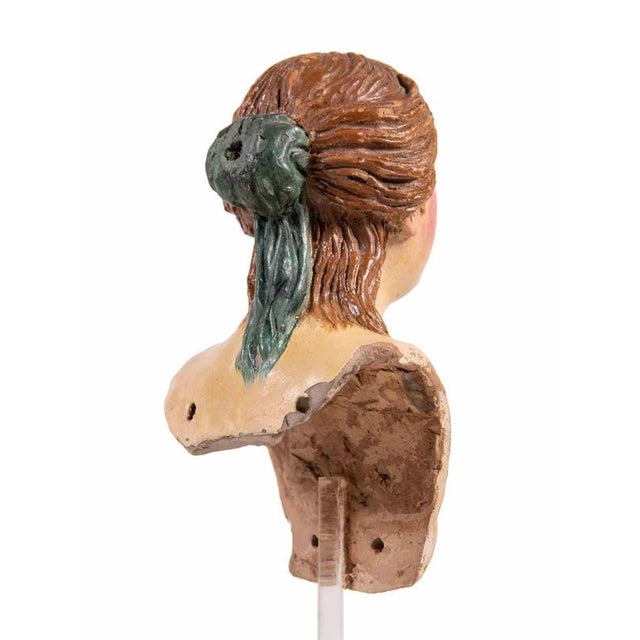 Head of Woman, Italy, 18th Century For Sale - Image 4 of 5