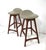 Eric Buck Bar Stools Teak Upholstered for o.d. Mobler Denmark For Sale - Image 12 of 13