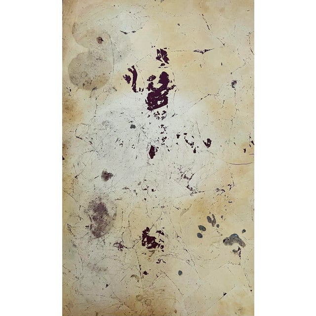 Wood Vintage Weiman Gold Leaf Nesting Tables - Set of 3 For Sale - Image 7 of 13