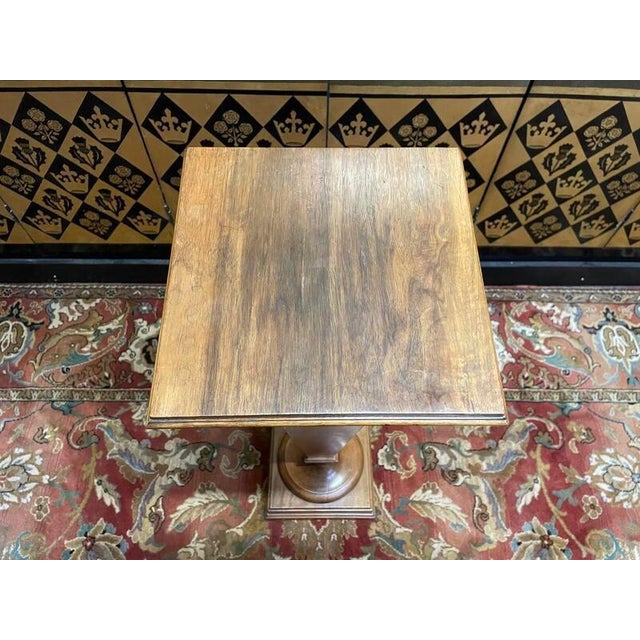 Walnut Display Stand For Sale - Image 3 of 6