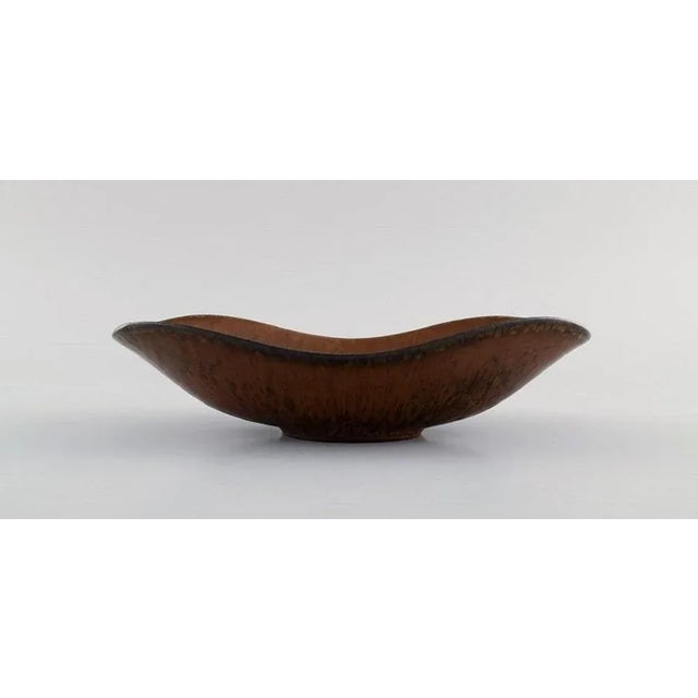 Mid-20th Century Glazed Ceramic Bowl by Gunnar Nylund for Rörstrand For Sale - Image 3 of 7