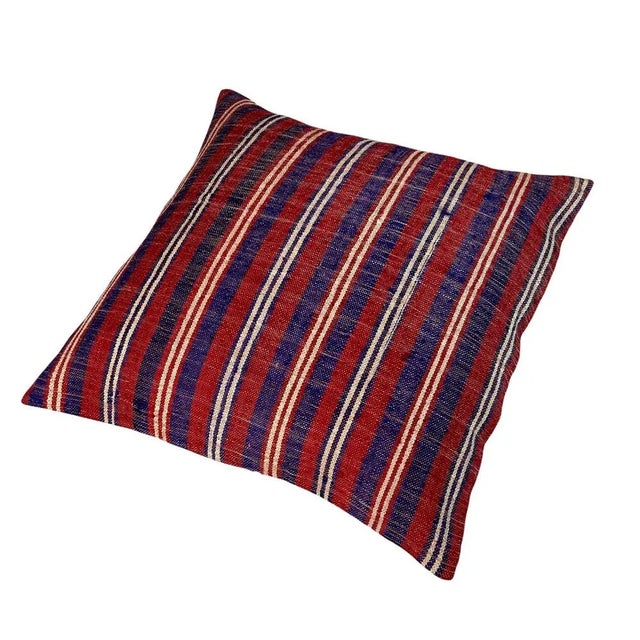 Vintage Kilim Pillow Cover For Sale - Image 6 of 11