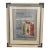 Vintage Lucien Lelong Perfume Ad From France - Framed For Sale