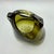 Large Mid-Century Hand-Blown Olive Green and White Spatter Art Glass Vase, 1970s For Sale - Image 13 of 17