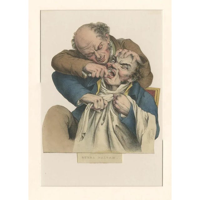 Dentistry Caricature, 1895, Paper For Sale - Image 4 of 5