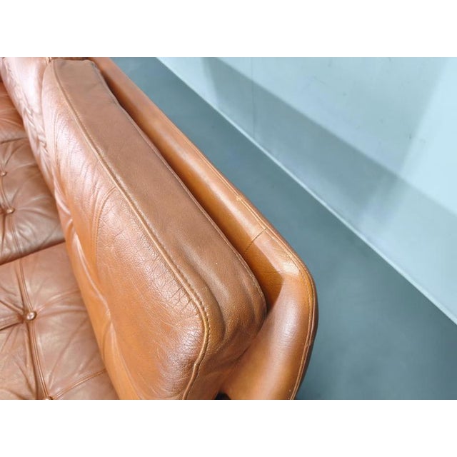 Vintage Danish Leather Sofa by Svend Skipper, 1960s For Sale - Image 9 of 18