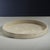 Reggio Naturale Fiber Raffia Round Serving Tray with Leather Trim For Sale - Image 4 of 6