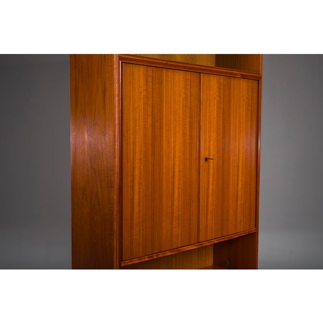 Large Vintage Cabinet in Teak by Heinrich Riestenpatt, 1960 For Sale - Image 6 of 14