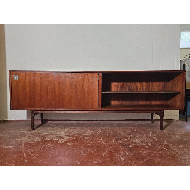 Brown Sideboard in Teak from Stildomus, 1960s For Sale - Image 8 of 14