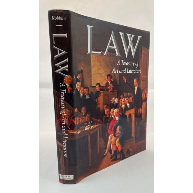 Law. A Treasury of Art and Literature. Robbins, Sara. Published by Beaux Arts Editions., New York., 1990. Brought together...