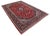 Red Color Hand Knotted Persian Kashan Rug For Sale - Image 4 of 5