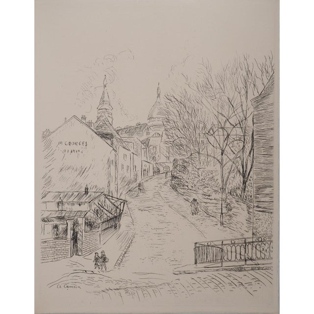 Charles Camoin, Montmartre, Engraving For Sale - Image 6 of 6