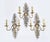 Floral Wall Lights in Crystal and Gold Metal from Maison Baguès, 1890s, Set of 2 For Sale - Image 6 of 10