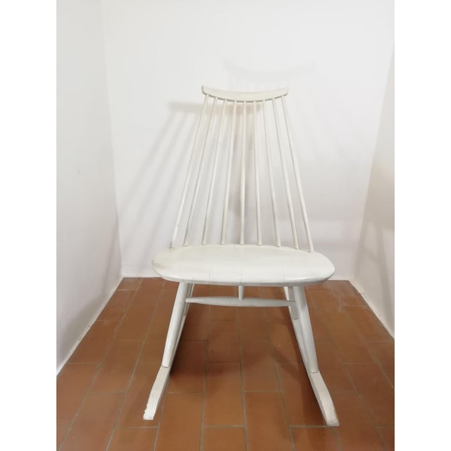 1950s Mademoiselle Rocking Chair by Ilmari Tapiovaara For Sale - Image 5 of 18