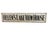 Long one sided wooden sign reading "HELEN'S LAKE VIEW HOUSE". Sign is painted white with black letters and dates to...