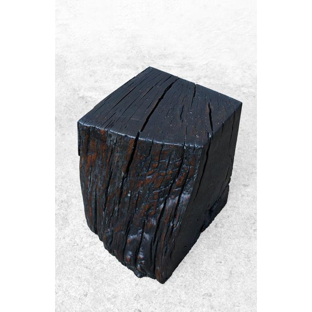 W2376 Stool in Oxidized Oak by Jörg Pietschmann For Sale - Image 16 of 18