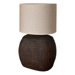 Vintage Ceramic Table Lamp, 1970s For Sale