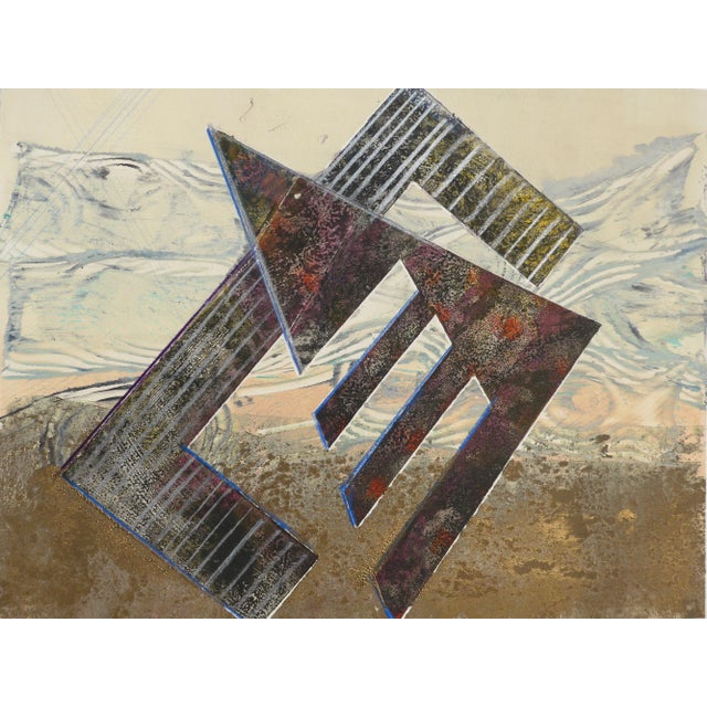 2020s Geometric Shapes - Monoprint by Martha Holden For Sale - Image 5 of 6