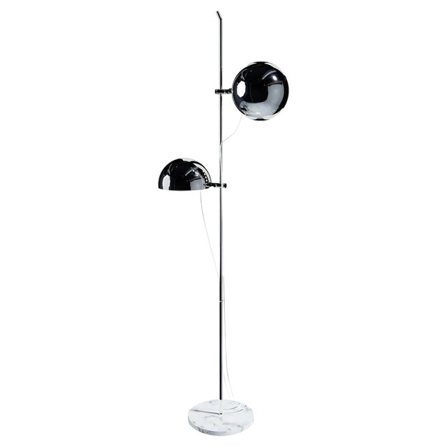 Chrome A23 Floor Lamp from Disderot For Sale