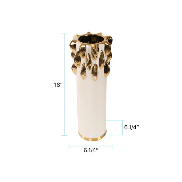 Gilded Vase Large For Sale - Image 9 of 11