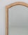 19th Century France Antique White Wood Mirror For Sale - Image 4 of 8