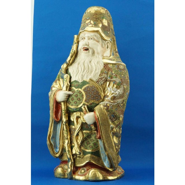 Item description: beautiful hard-paste porcelain sculpture, entirely hand-decorated with light bas-relief decorations,...