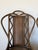 Wood Vintage Bent Rattan & Wicker High Back Chippendale Style Arm Chairs - A Pair For Sale - Image 7 of 18