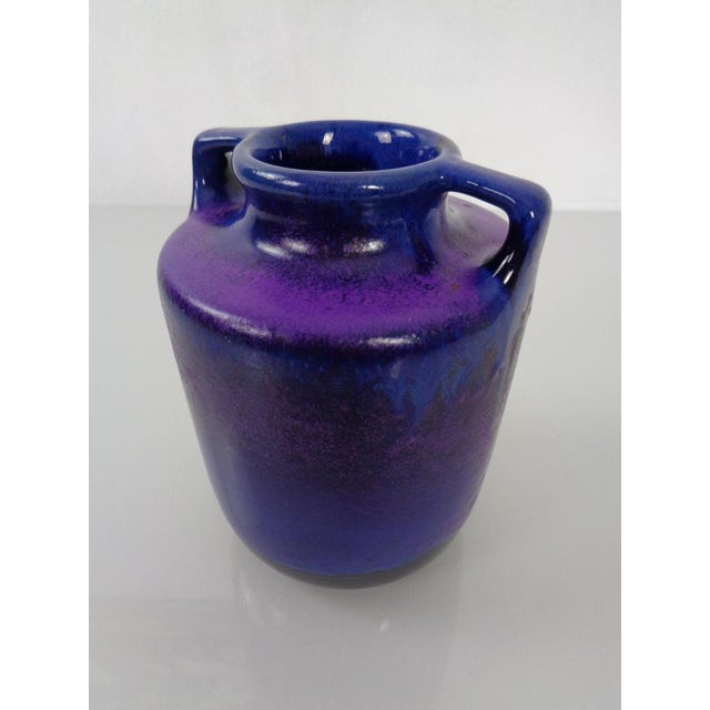 Ceramic Purple and Blue Ceramic Model 3301 Vase from Marei, Germany, 1960s For Sale - Image 7 of 18