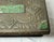 19th Century Antique 19th Century Hand Tooled Copper Carved Jade Stone Wood Cigarette Box For Sale - Image 5 of 13