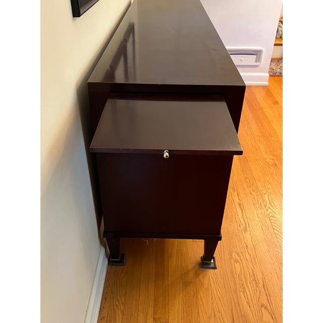 Baker Furniture Company Baker Furniture Mahogany Sideboard #3430 by Barbara Barry For Sale - Image 4 of 15