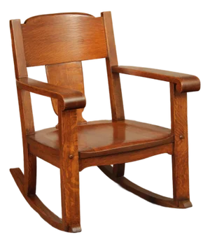 Antique Mission Oak Rocking Chair