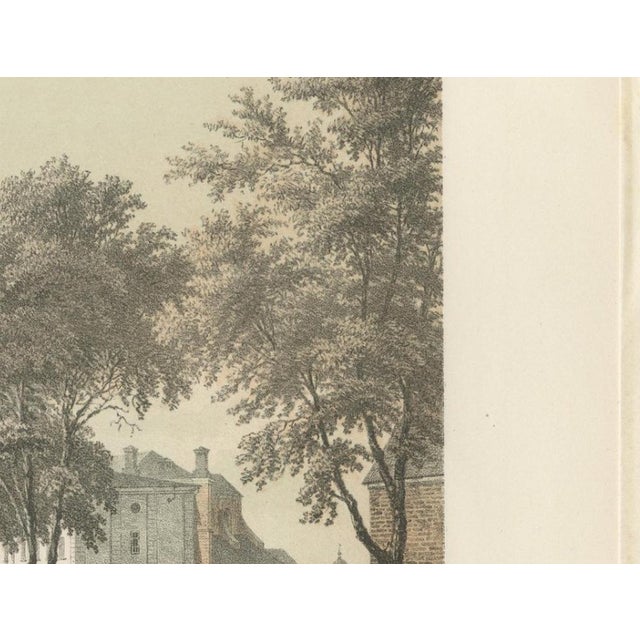 A. Nay, Uppsala Odinslund Park View, Tinted Lithograph, 1877 For Sale - Image 10 of 12