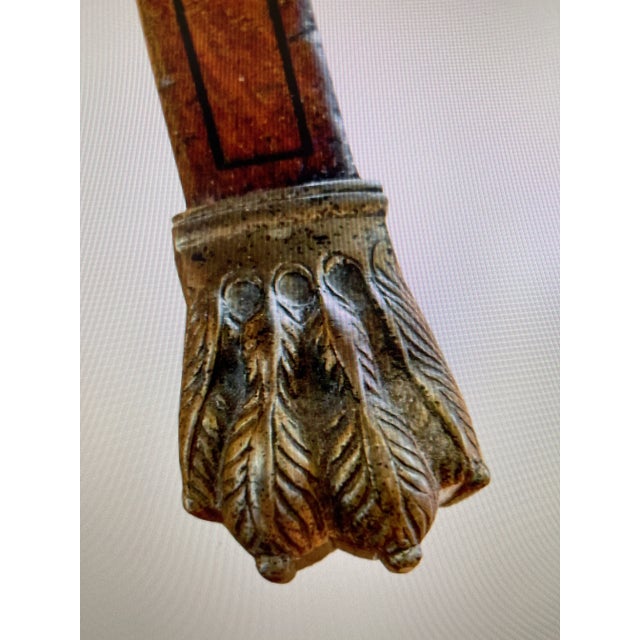 Late 18th Century Antique English George III Card Table For Sale - Image 5 of 6