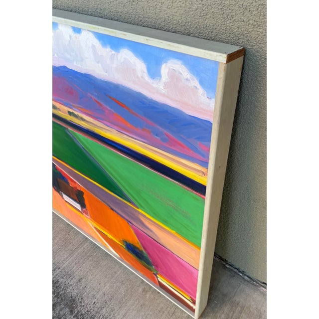 Wood Vintage William B Hannum Landscape. - For Sale - Image 7 of 8