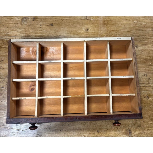 19th Century English Pine Salesman's Sample Chest of Drawers For Sale - Image 12 of 12