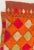 Antique Phulkari Wedding Shawl, Bright Colors of Silk Embroidery on Cotton For Sale - Image 4 of 13
