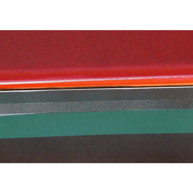 Red Sky John Stritch American (1925–2014) Date: circa 1980 Screenprint, signed and numbered in pencil Edition of 90 Image...