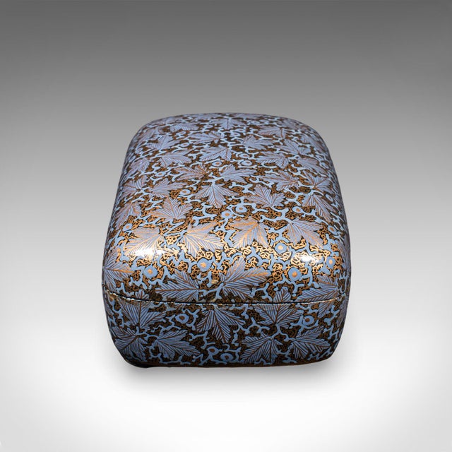 Small Antique Sharing Box, Japanese, Lacquered, Meiji, Keepsake Case, Victorian For Sale - Image 6 of 10